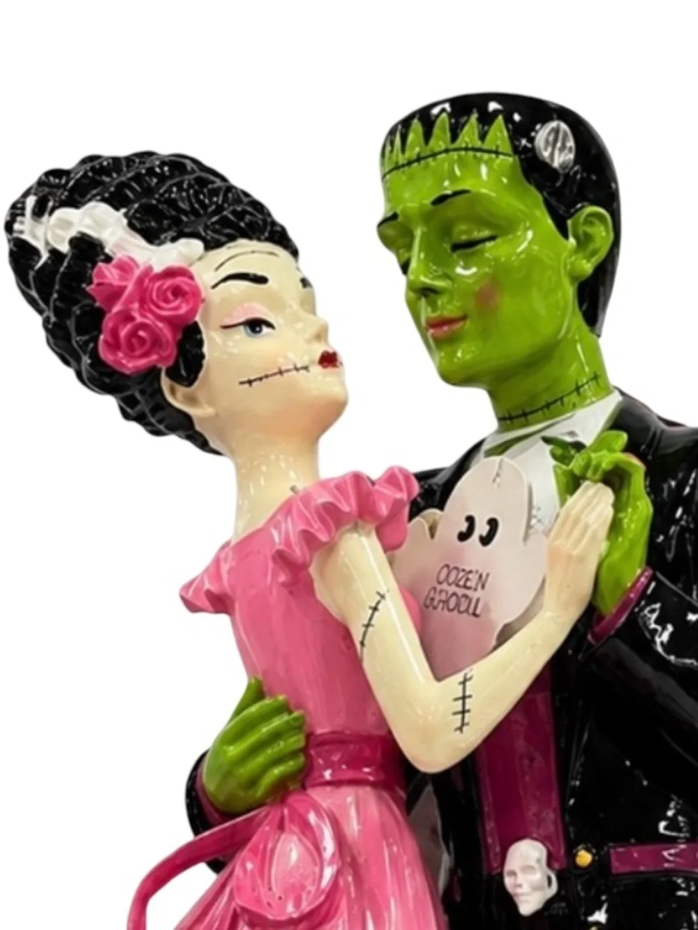 Goblin & Ghoul NWT Halloween Bride & Groom Frankenstein & Bride Figurine